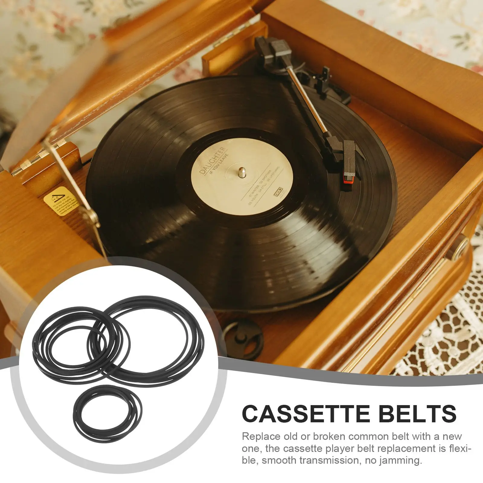 20pcs Cassette Belts 1mm Square 35-85mm Rubber Replacement Recorder Maintenance DJ Equipment Cassette Player Belts
20pcs Cassette Belts 1mm Square 35-85mm Rubber Replacement Recorder Maintenance DJ Equipment Cassette Player Belts