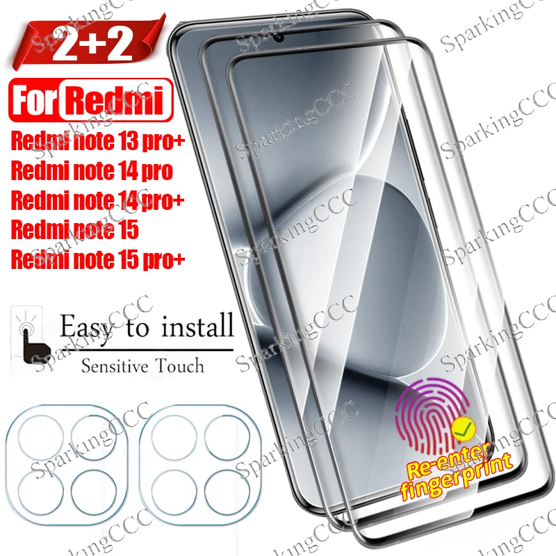 4in1 for Redmi Note 13 pro+/14 pro/14 pro+/15 5G/15 Pro+ 5G Screen & Camera Lens Protector - Anti-Scratch, Easy Installation
4in1 for Redmi Note 13 pro+/14 pro/14 pro+/15 5G/15 Pro+ 5G Screen & Camera Lens Protector - Anti-Scratch, Easy Installation