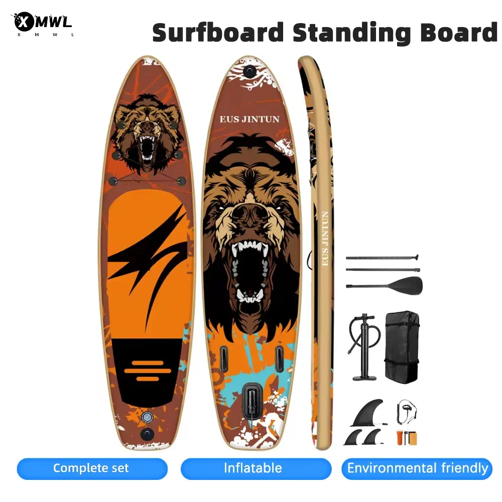 Multiple Logos Multiple Sizes Inflatable Sup Paddle Board Surfing Inflatable Standing Surfboard Surf Board For Water Sports
Multiple Logos Multiple Sizes Inflatable Sup Paddle Board Surfing Inflatable Standing Surfboard Surf Board For Water Sports