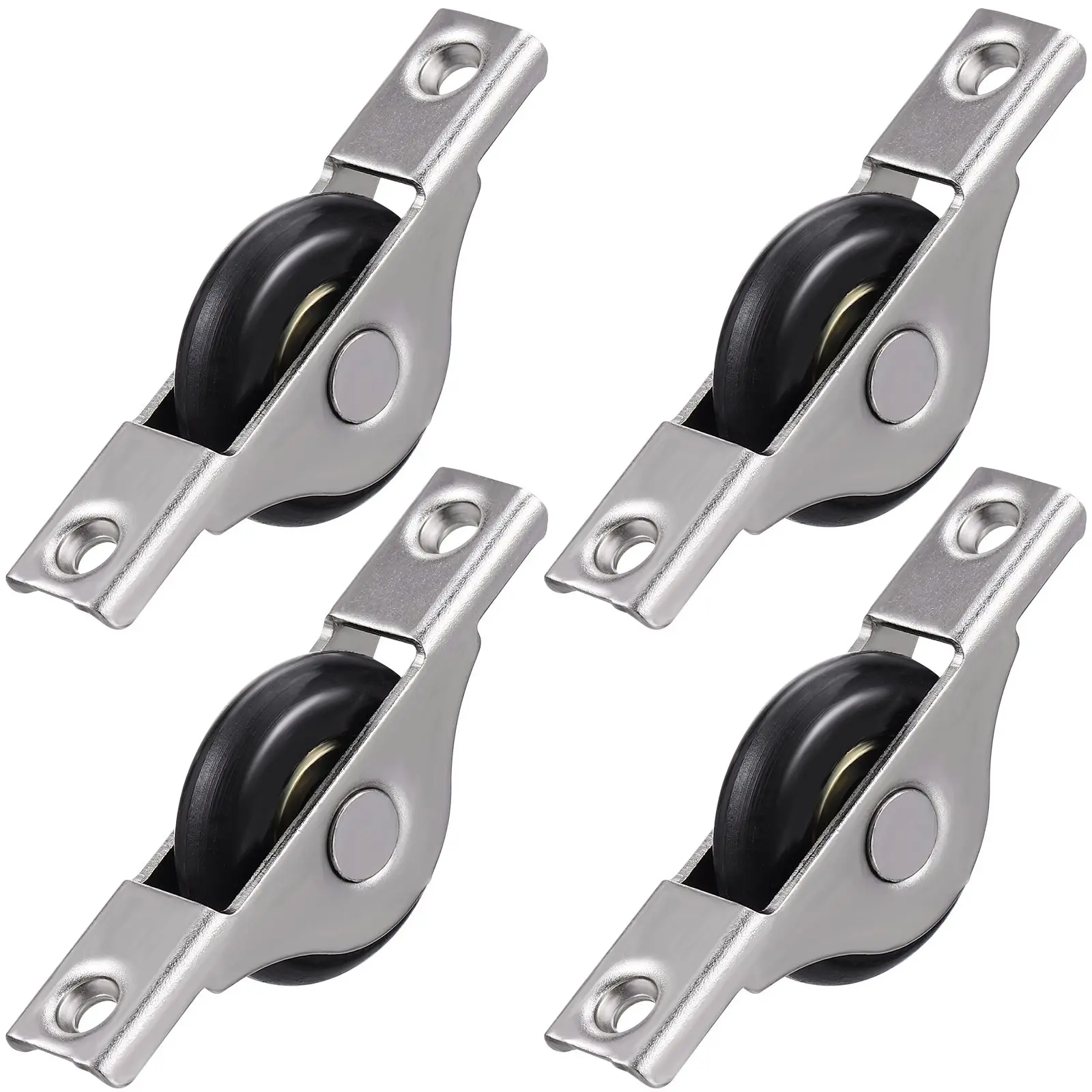 4 Pcs Scroll Wheel Sliding Door Kit Wheels Pulley Roller Replacement Wardrobe Pocket Rollers Doors and Windows
4 Pcs Scroll Wheel Sliding Door Kit Wheels Pulley Roller Replacement Wardrobe Pocket Rollers Doors and Windows