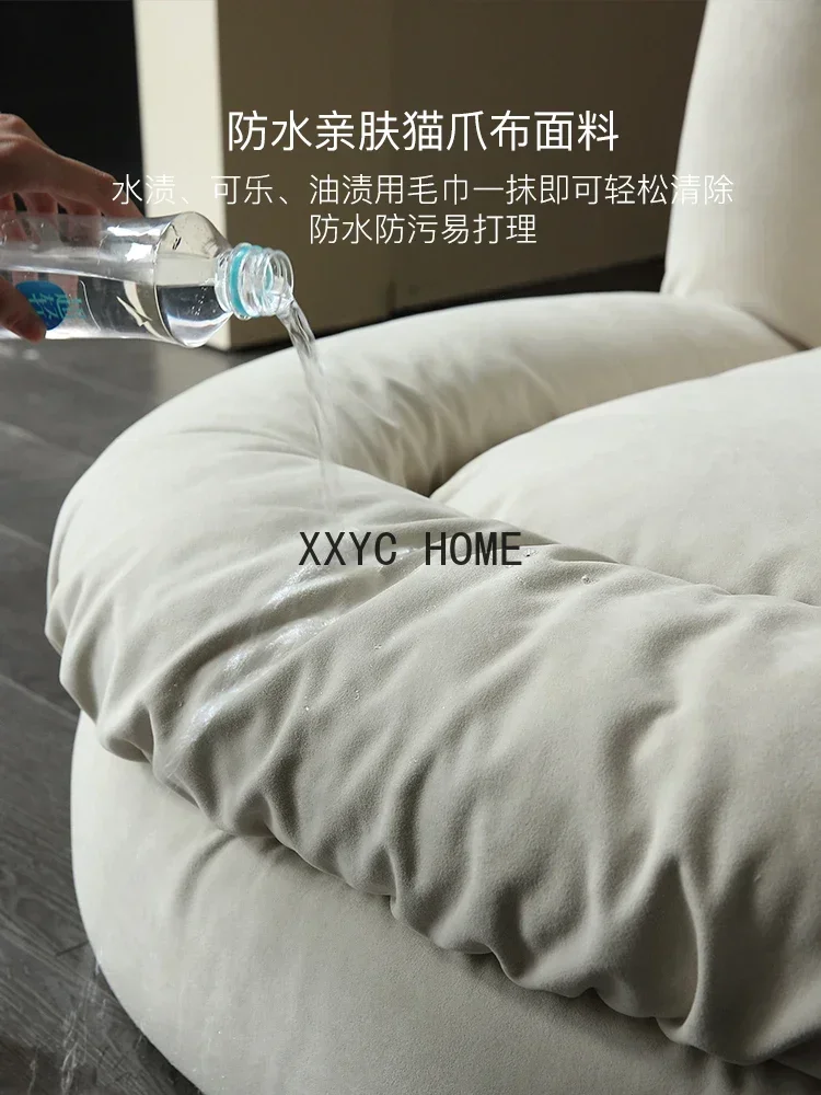 TAO Sofa Living Room Balcony Leisure Chair Cat Scratching Cloth Cream Wind Backrest Sofa
TAO Sofa Living Room Balcony Leisure Chair Cat Scratching Cloth Cream Wind Backrest Sofa