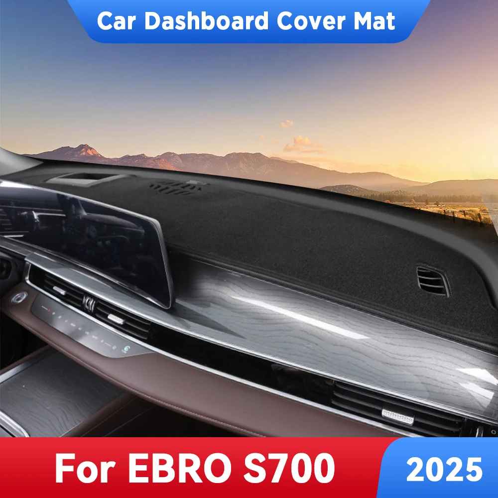 For EBRO S700 2025 Car Dashboard Cover Mat Dash Board Avoid light Sun Shade Carpets Anti-UV Protector Accessories
For EBRO S700 2025 Car Dashboard Cover Mat Dash Board Avoid light Sun Shade Carpets Anti-UV Protector Accessories