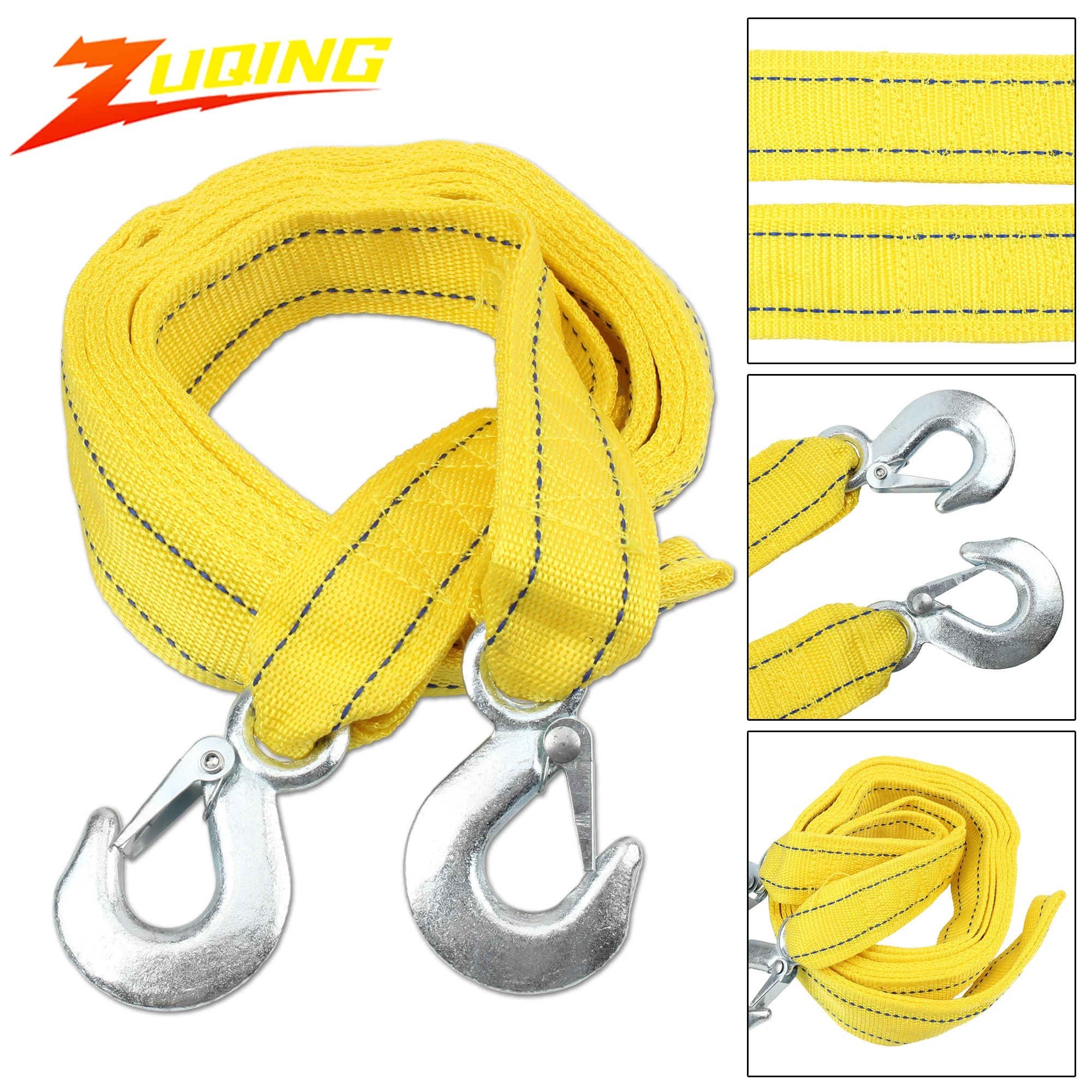 Car Accessories Tow Cable Heavy Duty Trailer Rope Towing Pull Rope Strap Hooks Van Road Dirt Pit Bike Parts 4M 5 Ton Enduro
Car Accessories Tow Cable Heavy Duty Trailer Rope Towing Pull Rope Strap Hooks Van Road Dirt Pit Bike Parts 4M 5 Ton Enduro
