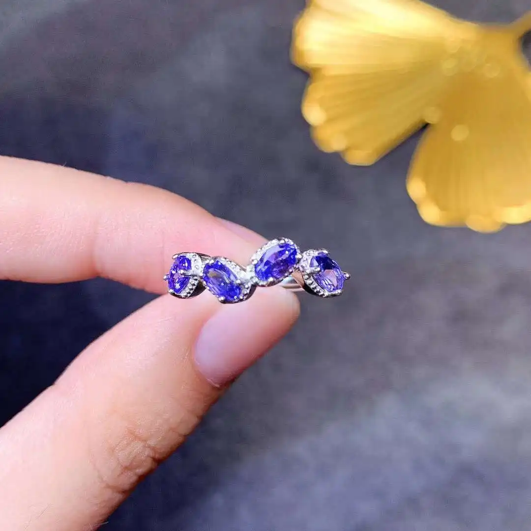 100% Real and Natural Tanzanite ring 925 sterling silver Fine Ring Fashion High Quality
100% Real and Natural Tanzanite ring 925 sterling silver Fine Ring Fashion High Quality