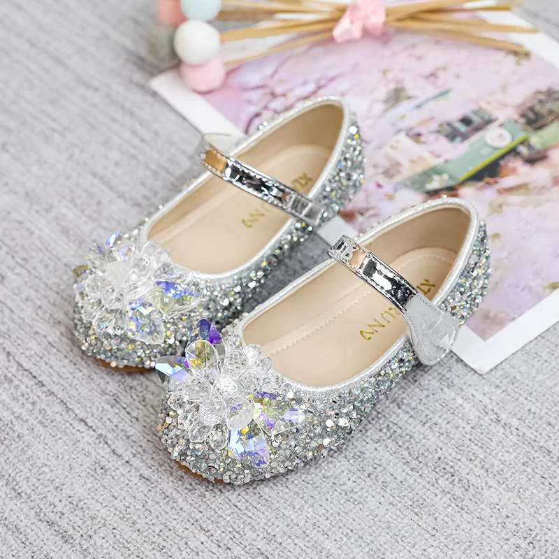 Kid Shoes for Girl Autumn Child Performance Crystal Show Leather Shoes Fashion Pink Princess Wedding Dance Dress Mary Jane Shoes
Kid Shoes for Girl Autumn Child Performance Crystal Show Leather Shoes Fashion Pink Princess Wedding Dance Dress Mary Jane Shoes