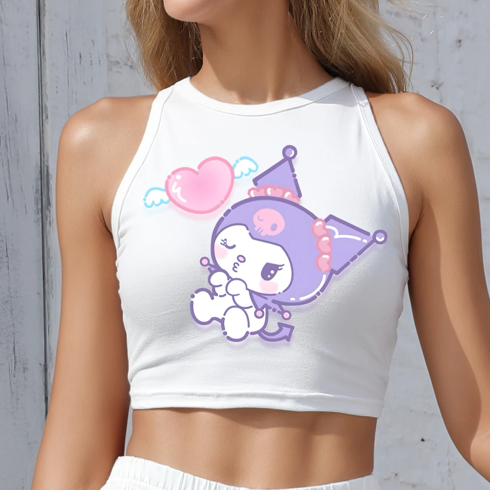 SUMMER KUROMI SHOUJO CLOTHES off shoulder crop top women clothes Cartoon T-shirts Tops For Women Lady
SUMMER KUROMI SHOUJO CLOTHES off shoulder crop top women clothes Cartoon T-shirts Tops For Women Lady