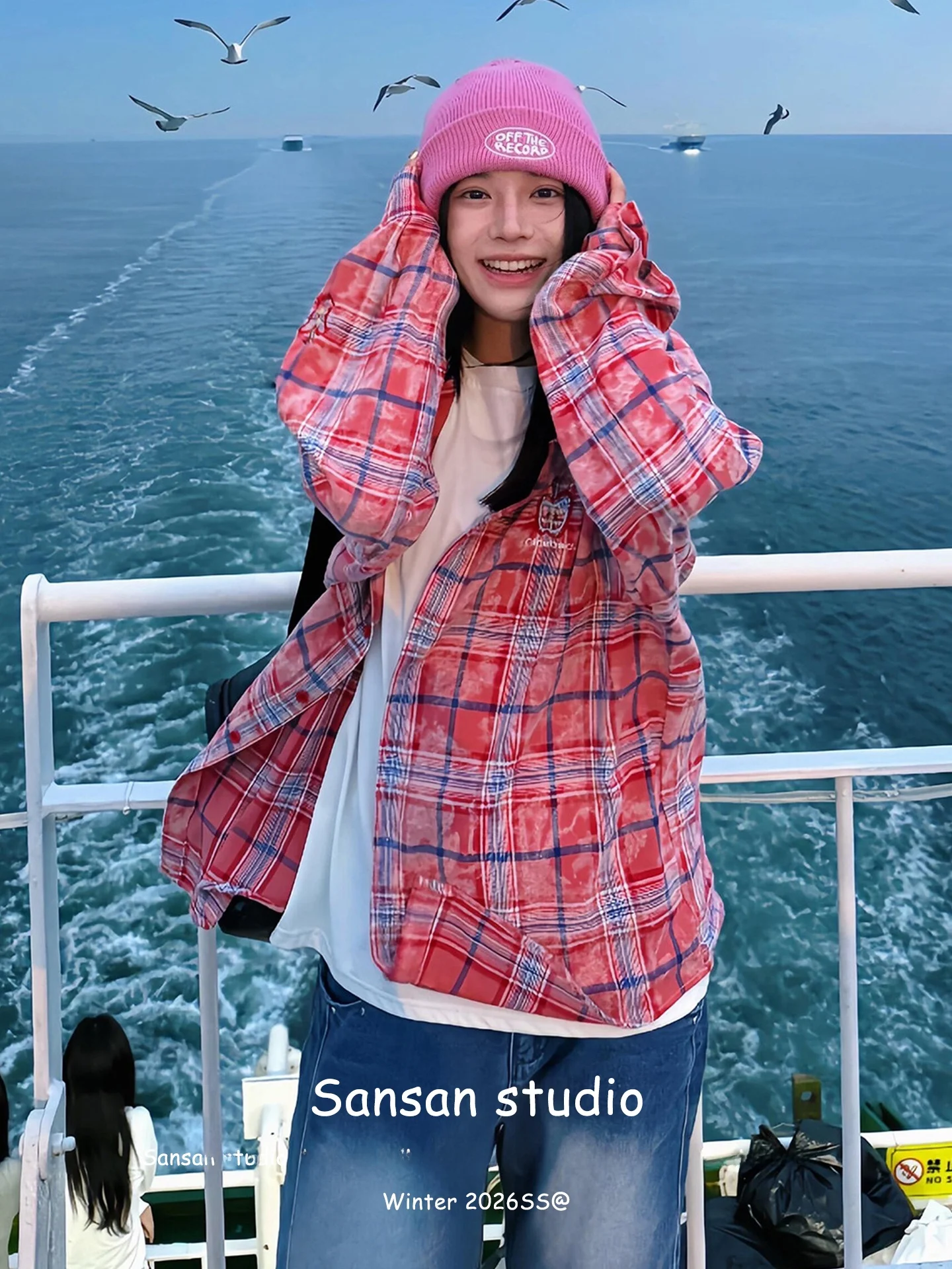 Retro American Plaid Long Sve irt Jaet for Women Early Spring New Sle Embroidery College Sle Top
Retro American Plaid Long Sve irt Jaet for Women Early Spring New Sle Embroidery College Sle Top