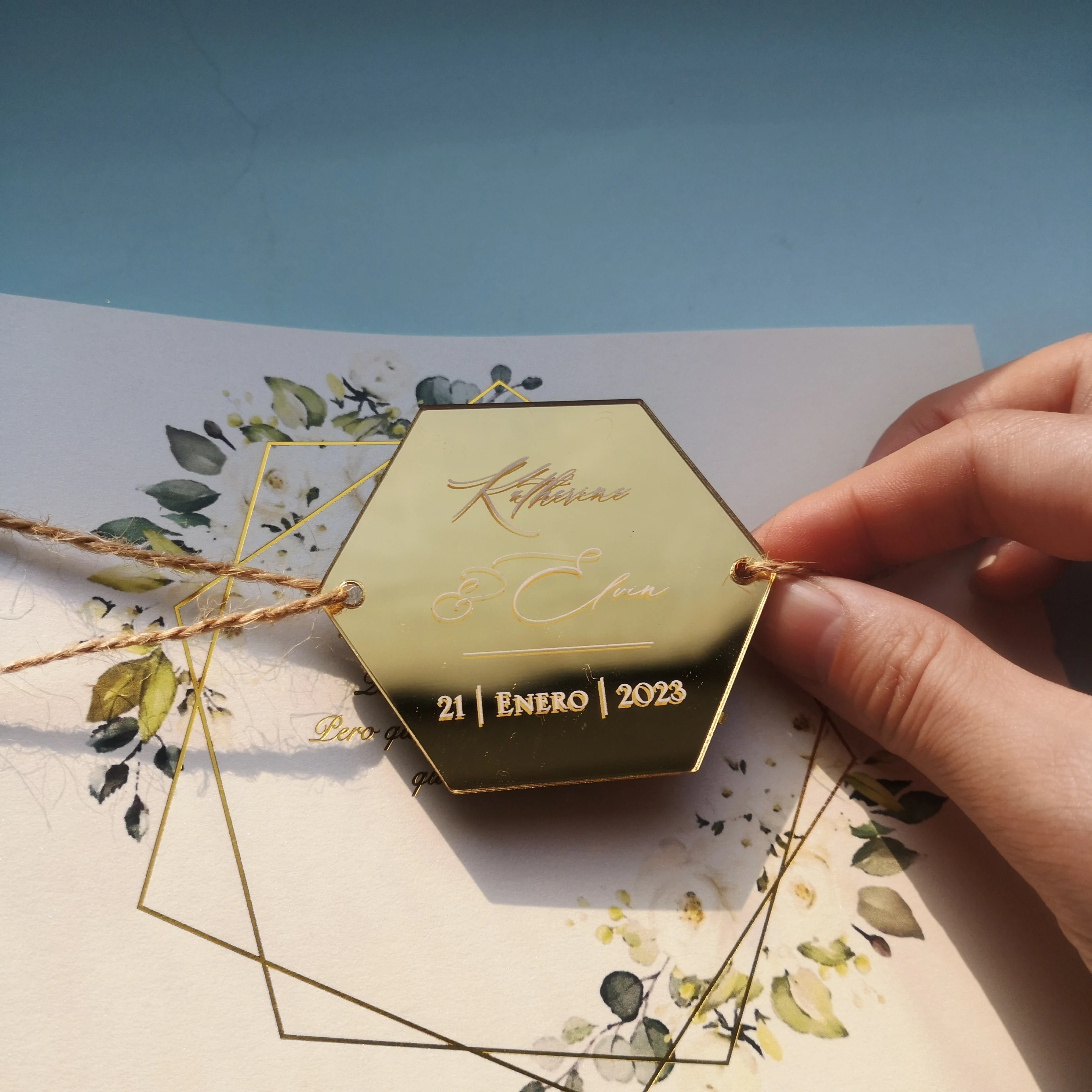 Engraved Invitation Card, Personalized Business Card, Gold Mirorr, Acryilc Cut Hole, Oriental Wedding Invitation Card, 10Pcs
Engraved Invitation Card, Personalized Business Card, Gold Mirorr, Acryilc Cut Hole, Oriental Wedding Invitation Card, 10Pcs