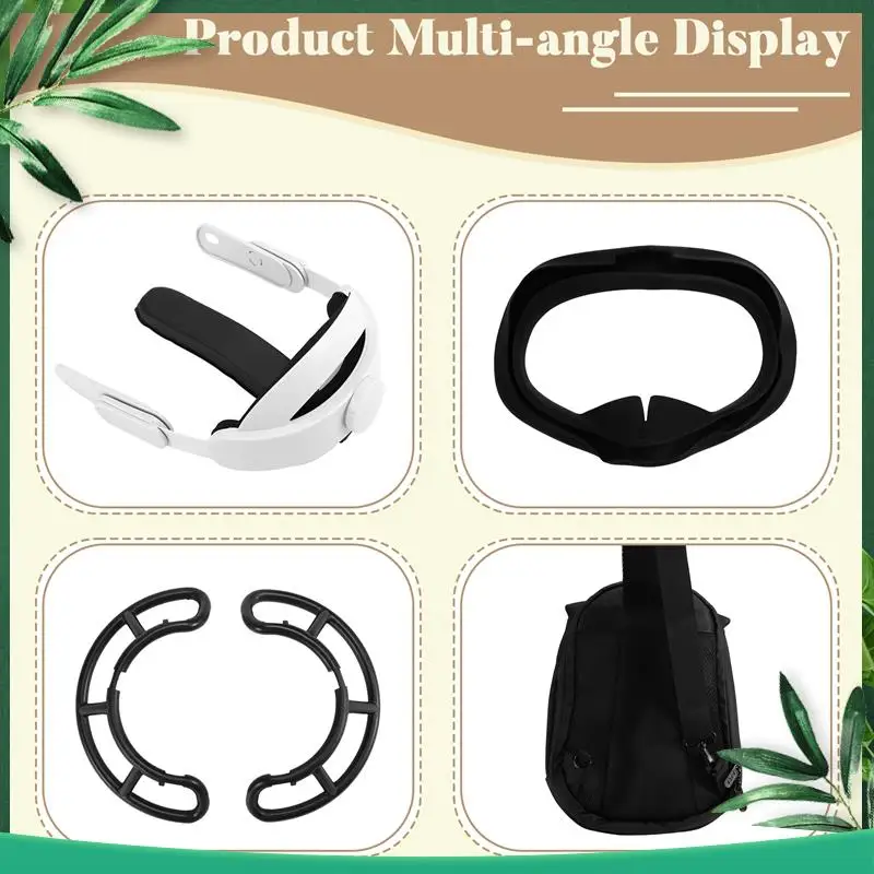 (NEW) For Quest 3S Elite Head Strap With Host Protective Cover Controller Protector And Lens Cover For Quest 3S Accessories
(NEW) For Quest 3S Elite Head Strap With Host Protective Cover Controller Protector And Lens Cover For Quest 3S Accessories