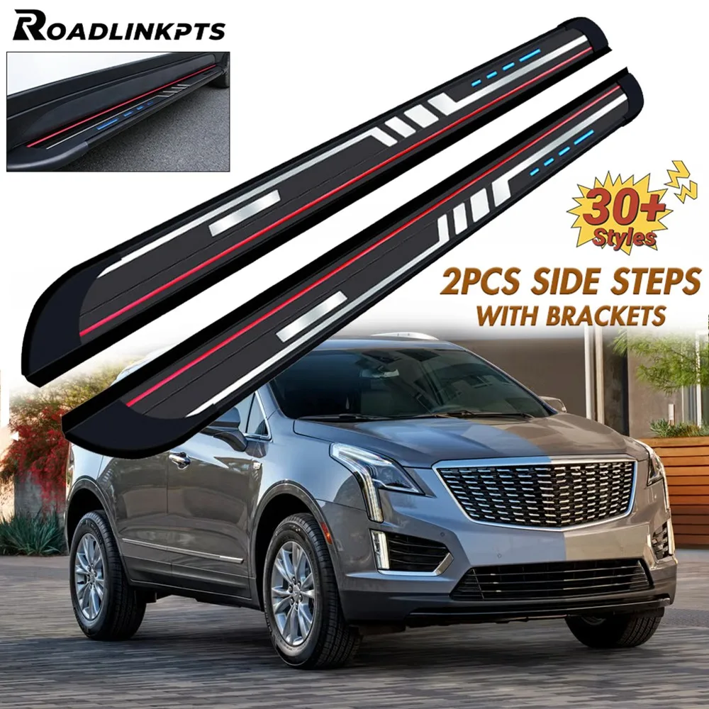 2PCS Aluminum 3.9" 4.3" Wide Fixed Side Steps Fit for Cadillac XT5 2017-2025 Running Boards Nerf Bars Rails Plates Pedals
2PCS Aluminum 3.9" 4.3" Wide Fixed Side Steps Fit for Cadillac XT5 2017-2025 Running Boards Nerf Bars Rails Plates Pedals
