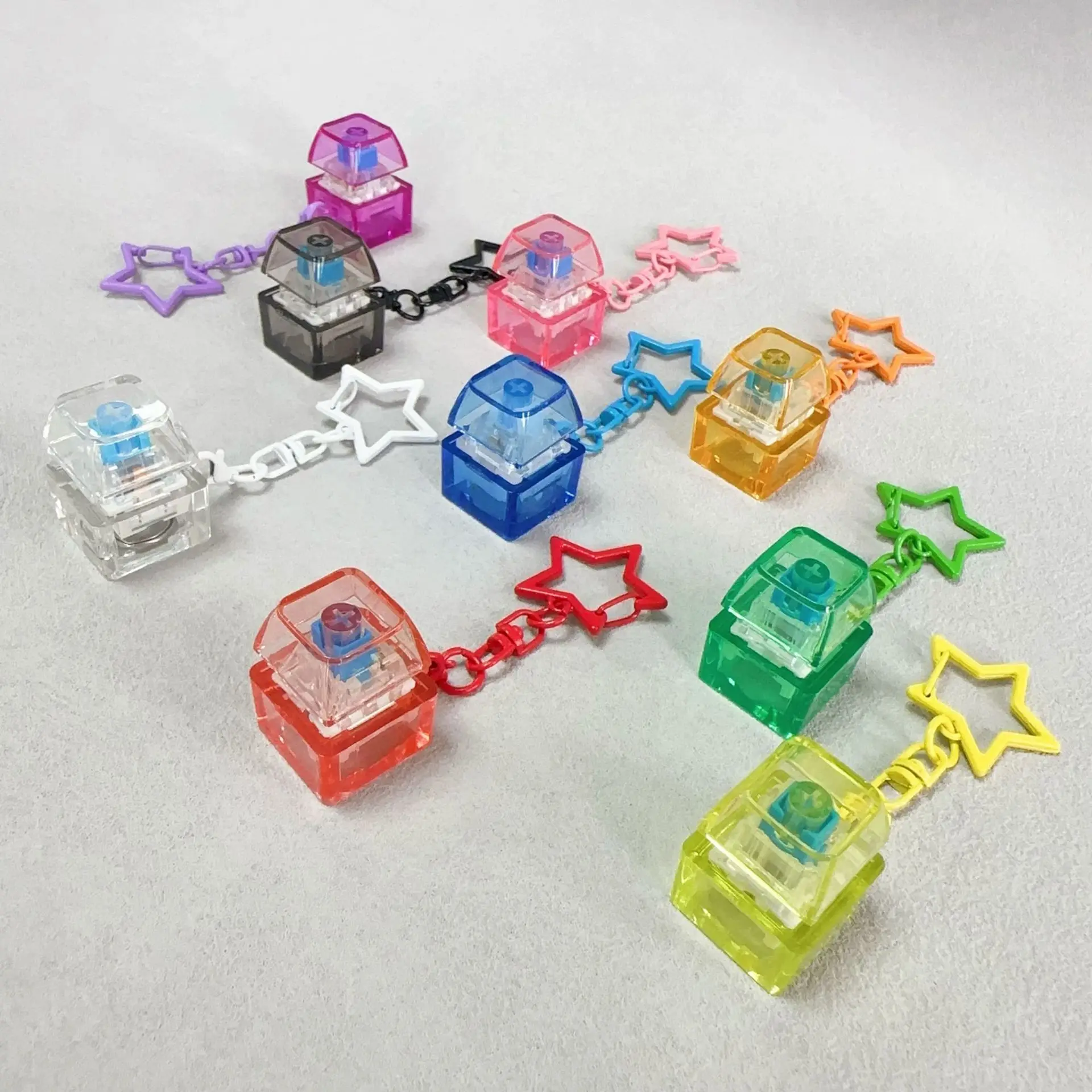 Multicolor Clear Press Button Pendant Portable Anti-Anxiety Decompression Desk Ornament Stress Relief Party Favors
Multicolor Clear Press Button Pendant Portable Anti-Anxiety Decompression Desk Ornament Stress Relief Party Favors