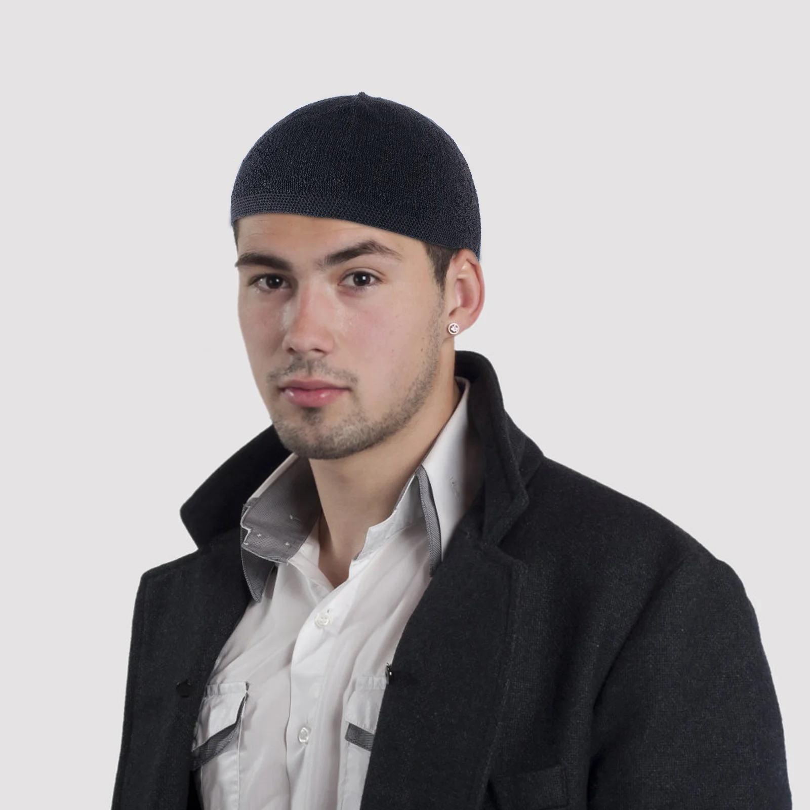 Jewish Crocheted Hat Line Men's Melon Cap (blue) 1pc Male Hats Sleeveless Friends Caps Knitting Polyester Muslim for Reusable
Jewish Crocheted Hat Line Men's Melon Cap (blue) 1pc Male Hats Sleeveless Friends Caps Knitting Polyester Muslim for Reusable