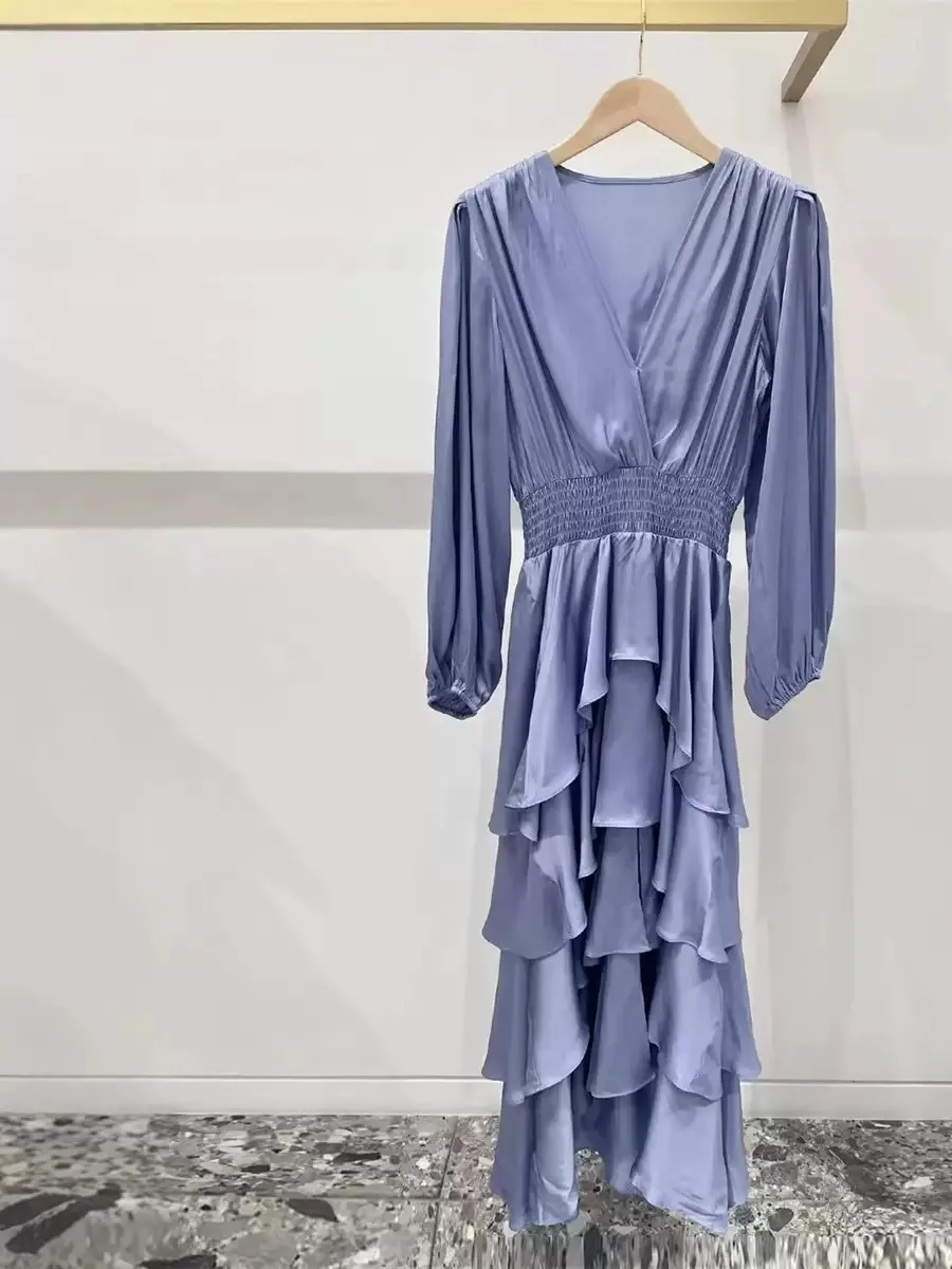 Elegant Fashionable Silk Satin High Waist Slim Fit Cake Skirt Dress M Home Spring Summer New Arrival Breathable Comfortable L...
Elegant Fashionable Silk Satin High Waist Slim Fit Cake Skirt Dress M Home Spring Summer New Arrival Breathable Comfortable L...