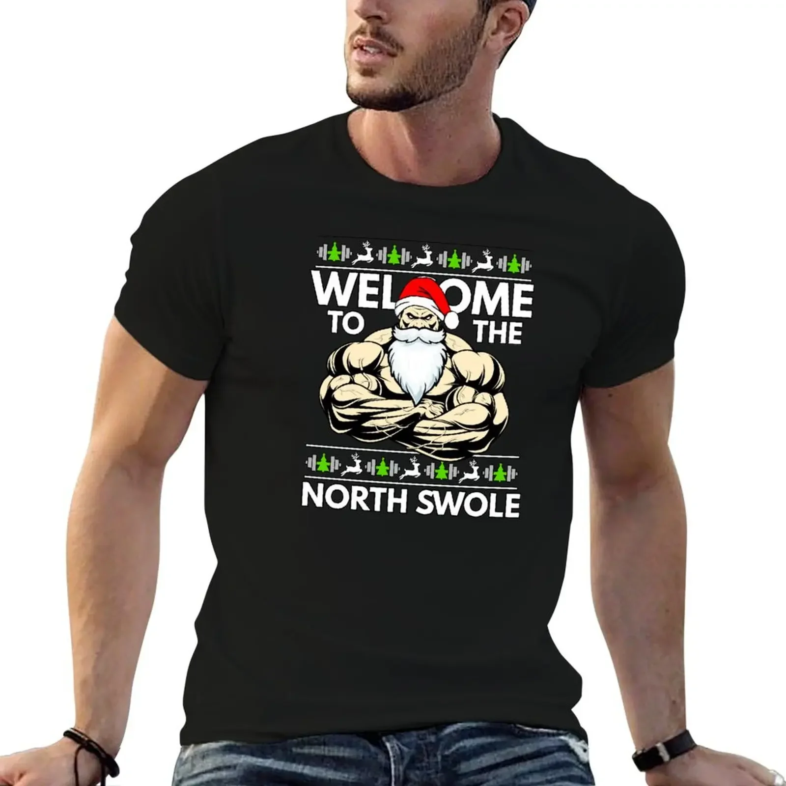 Welcome to the North Swole Buff Santa Tri-blend T-Shirt funny shirt cotton funny meme t-shirts Men's t shirts
Welcome to the North Swole Buff Santa Tri-blend T-Shirt funny shirt cotton funny meme t-shirts Men's t shirts