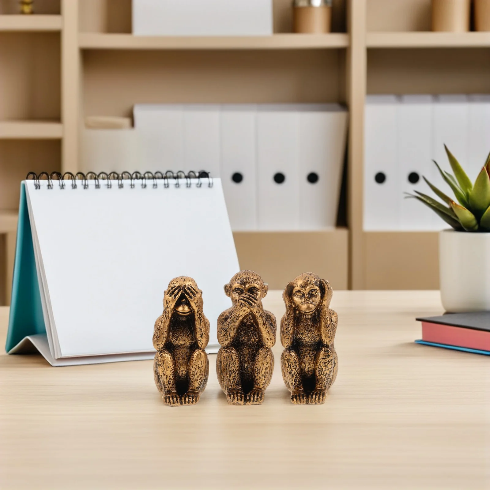 3 Pcs Home Decor Monkey Statue Mini Resin Figures Animal Ornaments Miniature Figurines Animals
3 Pcs Home Decor Monkey Statue Mini Resin Figures Animal Ornaments Miniature Figurines Animals