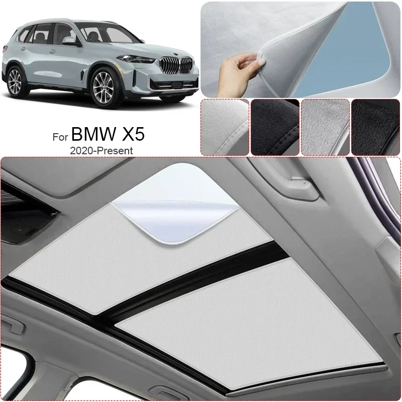 Car Suede Fabric For BMW X5 30i 40i 2020-Present Electrostatic Adsorption Sunroof Sunshade Anti-UV Heat Insulation Skylight
Car Suede Fabric For BMW X5 30i 40i 2020-Present Electrostatic Adsorption Sunroof Sunshade Anti-UV Heat Insulation Skylight