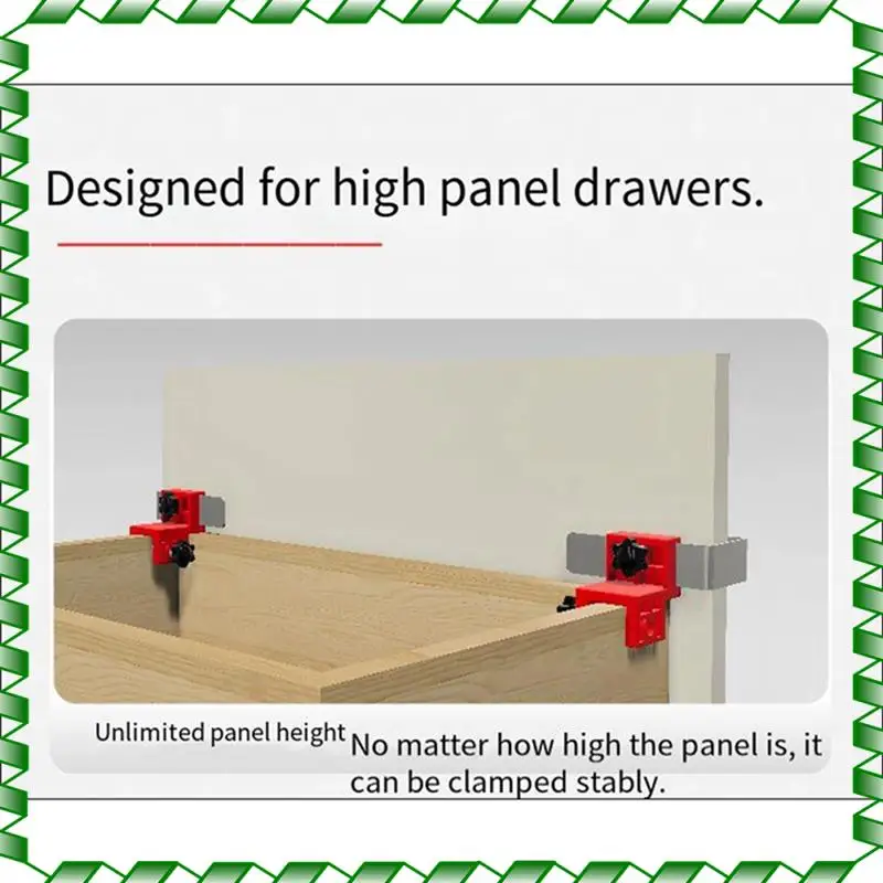 -A01R Drawer Panel Positioning Clip High Panel Drawer Panel Installation Adjustable Clamp Drawer Installation Fixed Woodworking
-A01R Drawer Panel Positioning Clip High Panel Drawer Panel Installation Adjustable Clamp Drawer Installation Fixed Woodworking