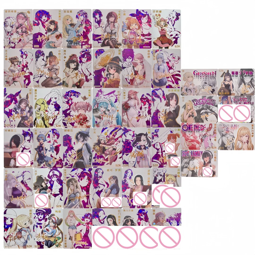 ACG Goddess Story SZR Serie Elysia Sakurajima Mai DIY Signature Flash Card Rem Kitagawa Marin Lusamine Game Collection Card Gift
ACG Goddess Story SZR Serie Elysia Sakurajima Mai DIY Signature Flash Card Rem Kitagawa Marin Lusamine Game Collection Card Gift