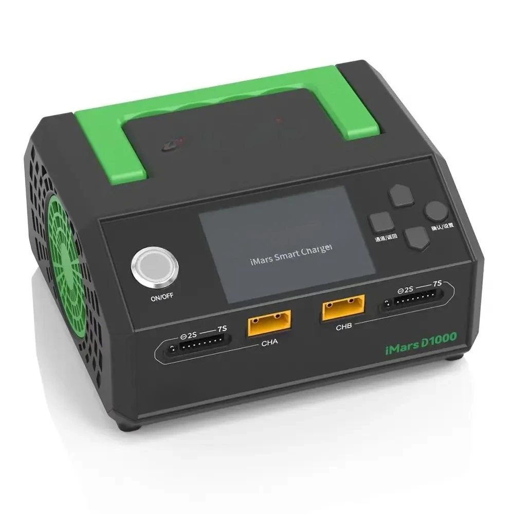 ACE iMars D1000 lithium battery smart balance charger G-Tech 100W high power discharge
ACE iMars D1000 lithium battery smart balance charger G-Tech 100W high power discharge