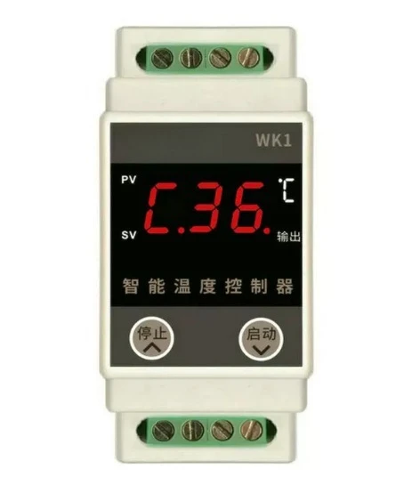DIN Rail Solar Differential Temperature Controller Digital Display Water Heater Circulation Pump Timer Switch 110V 220V
DIN Rail Solar Differential Temperature Controller Digital Display Water Heater Circulation Pump Timer Switch 110V 220V