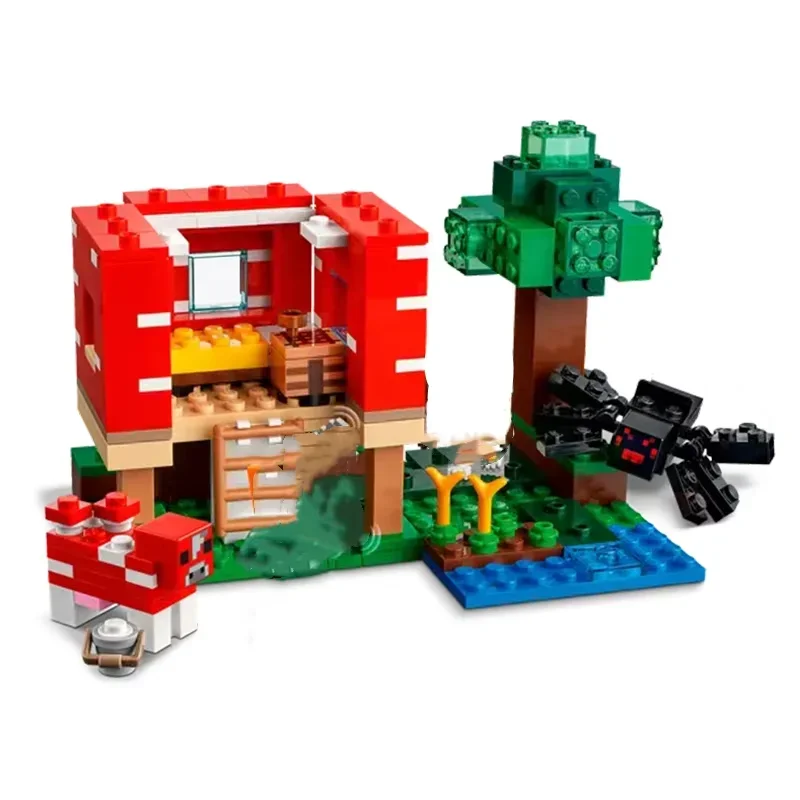 Совместимые наборы MOC MC My World Series, строительные блоки, грибной домик, детские игрушки, подарок
Совместимые наборы MOC MC My World Series, строительные блоки, грибной домик, детские игрушки, подарок