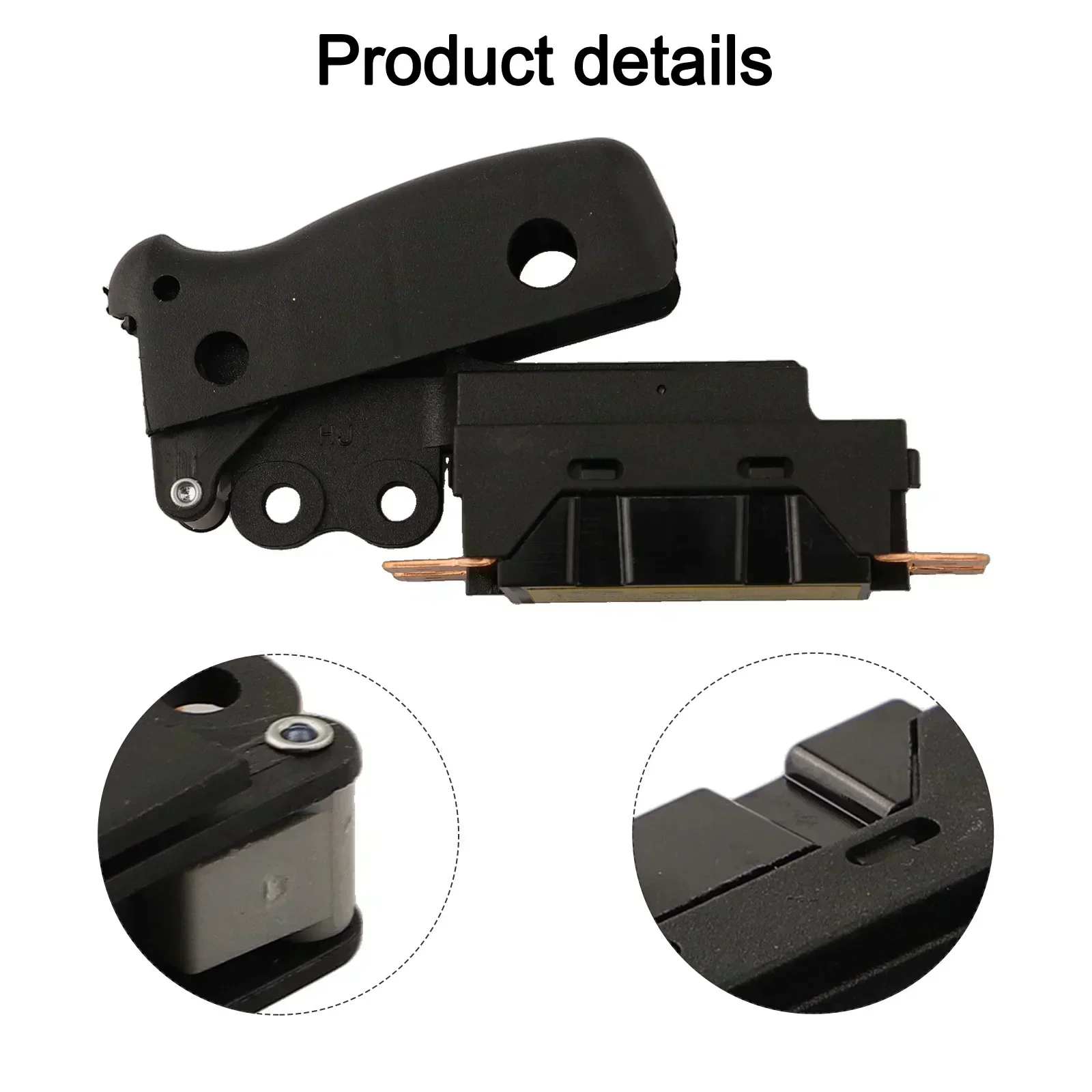 Electric Tool Switch Parts Variable Speed Switch Black as Picture Trigger Switch Fits DW703 Miter Saw Fits DW705 Miter Saw
Electric Tool Switch Parts Variable Speed Switch Black as Picture Trigger Switch Fits DW703 Miter Saw Fits DW705 Miter Saw