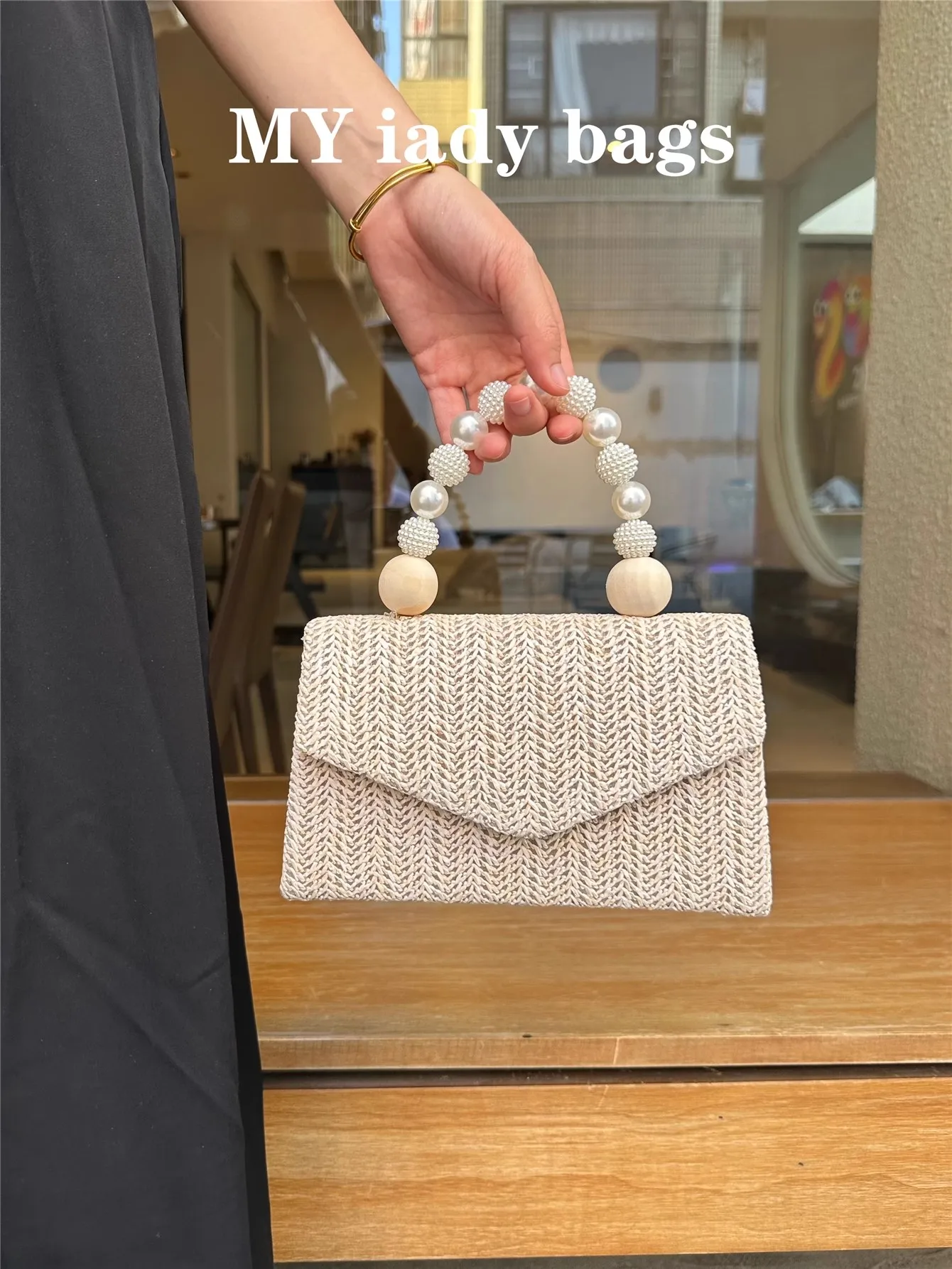 Beads Beaded Handle Square Bag Straw Woven Women Handbag Fashion Clutch Purse Shoulder Crossbody Bag Holiday Vacation Beach Bag
Beads Beaded Handle Square Bag Straw Woven Women Handbag Fashion Clutch Purse Shoulder Crossbody Bag Holiday Vacation Beach Bag