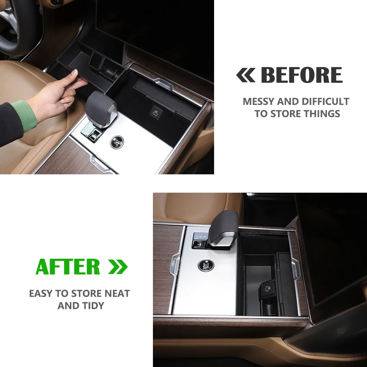 For Land Rover Range Rover Vogue 2025 ABS Black Car Central Control Multi-Function Storage Box Car Interior Accessories 1Pcs
For Land Rover Range Rover Vogue 2025 ABS Black Car Central Control Multi-Function Storage Box Car Interior Accessories 1Pcs