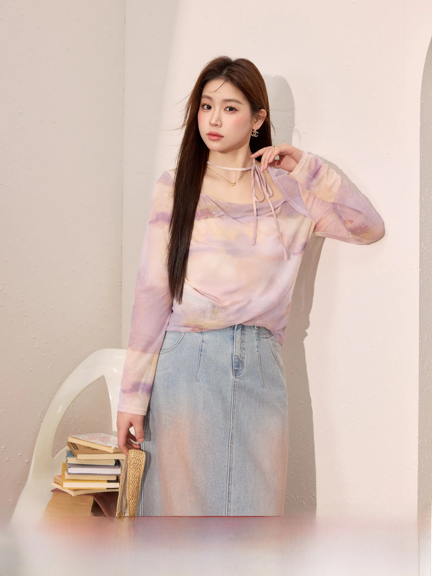 Ele adient Light Me Long Sve Top for plus Size Women Summer New Sle Blue Language Commute Sle Loose Fit Polyes...
Ele adient Light Me Long Sve Top for plus Size Women Summer New Sle Blue Language Commute Sle Loose Fit Polyes...