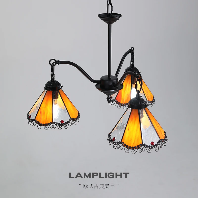 European Simple Glass Pendant Light Tiffany Style Home Decor Ceiling Chandelier Balcony Bedroom Living Room Kitchen Hanging Lamp
European Simple Glass Pendant Light Tiffany Style Home Decor Ceiling Chandelier Balcony Bedroom Living Room Kitchen Hanging Lamp