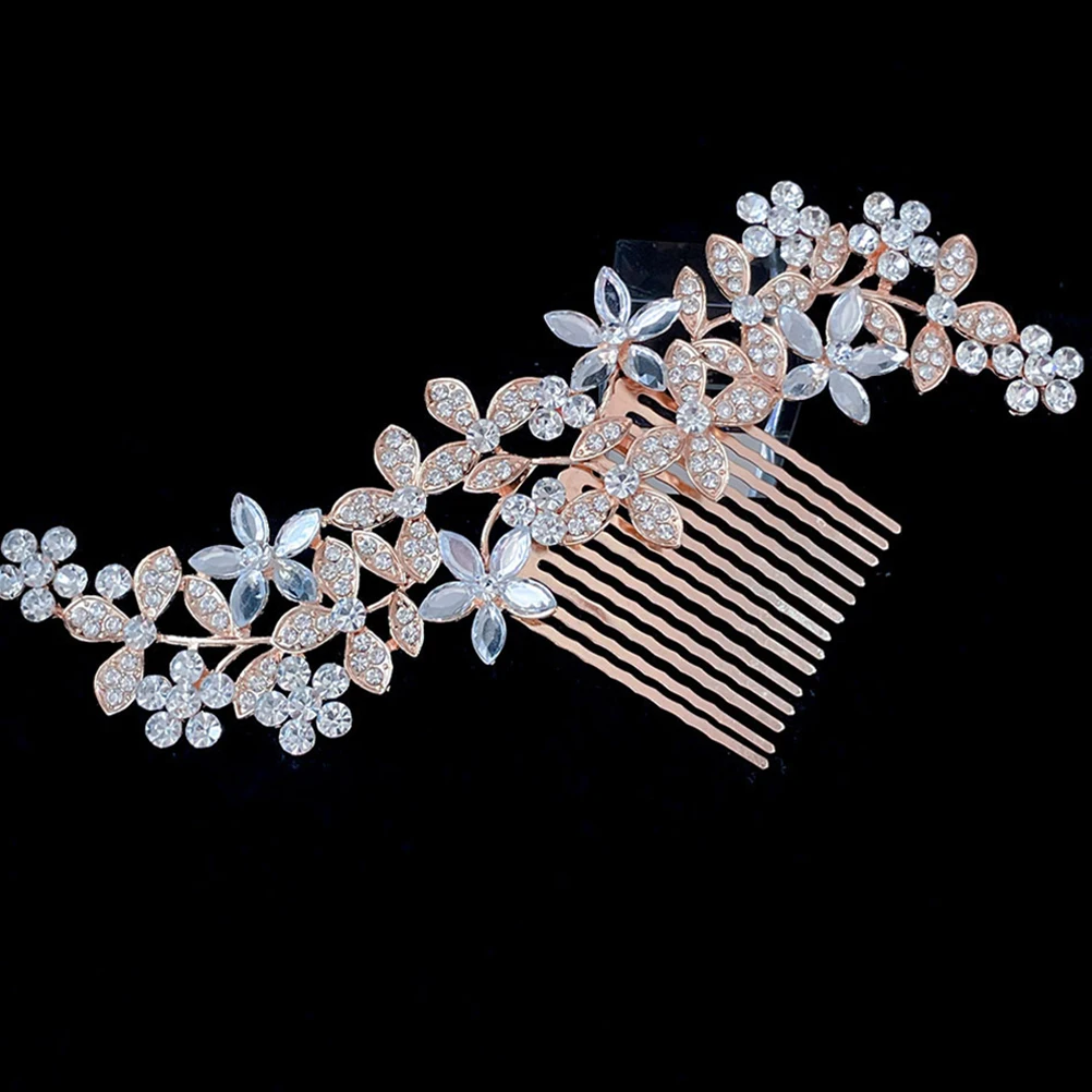 2Pcs Bridal Hair Accessories Crystal Combs Durable Zinc Alloy Rhinestone Decorative Wedding Hairpins for Women Prom
2Pcs Bridal Hair Accessories Crystal Combs Durable Zinc Alloy Rhinestone Decorative Wedding Hairpins for Women Prom
