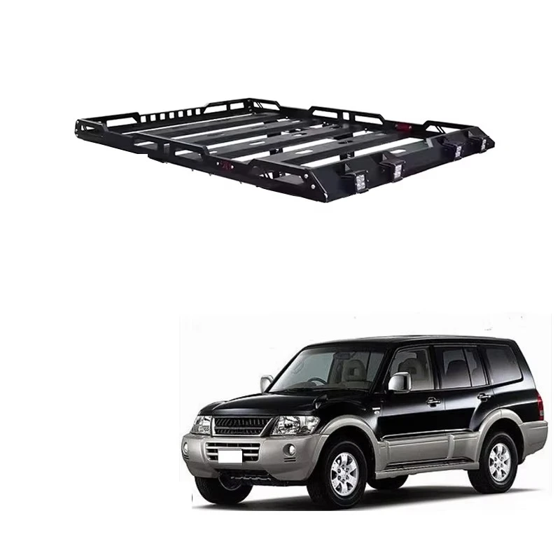 4x4 Off-Road Accessories Steel Rack Aluminum Alloy Car Top Roof Rack for Pajero Montero V31 V33 V6 V73
4x4 Off-Road Accessories Steel Rack Aluminum Alloy Car Top Roof Rack for Pajero Montero V31 V33 V6 V73