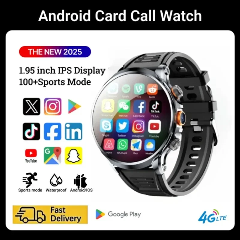 Goldenspike H18Smart Watch Модные мужские умные часы 1,95-дюймовый большой экран 256 ГБ ПЗУ GPS WIFI HD-камера Функция NFC 
Goldenspike H18Smart Watch Модные мужские умные часы 1,95-дюймовый большой экран 256 ГБ ПЗУ GPS WIFI HD-камера Функция NFC