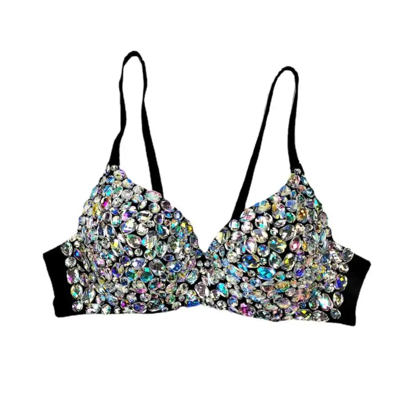 Shiny Rhinestone Corset Women Colorful Cropped Bustier Festival Clothing Vintage Y2k Gothic Bra Crop Tank Top p500
Shiny Rhinestone Corset Women Colorful Cropped Bustier Festival Clothing Vintage Y2k Gothic Bra Crop Tank Top p500