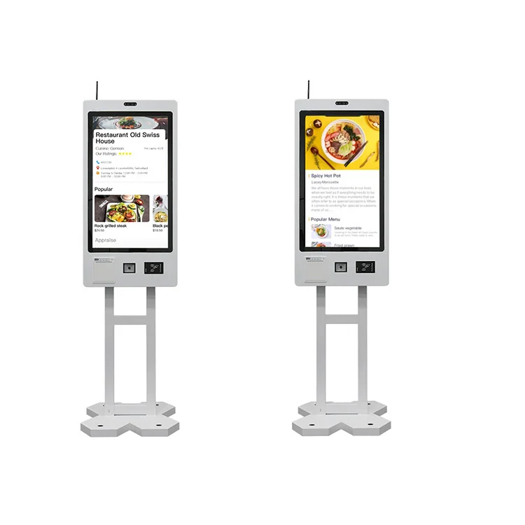 Настенная система POS для самозамовления в ресторане. Киоск для самообслуживания заказа платежного билета с термопринтером. Сканер QR-кода. 
Настенная система POS для самозамовления в ресторане. Киоск для самообслуживания заказа платежного билета с термопринтером. Сканер QR-кода.