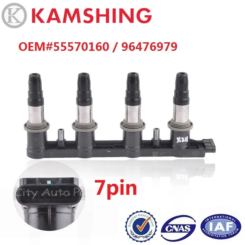 7Pins Ignition Coil 96476979 For Chevrolet Cruze Sonic Aveo 5 Kalos Lacetti Optra Orlando Nubira Trax Pontiac 1.4 1.6 1.8
7Pins Ignition Coil 96476979 For Chevrolet Cruze Sonic Aveo 5 Kalos Lacetti Optra Orlando Nubira Trax Pontiac 1.4 1.6 1.8