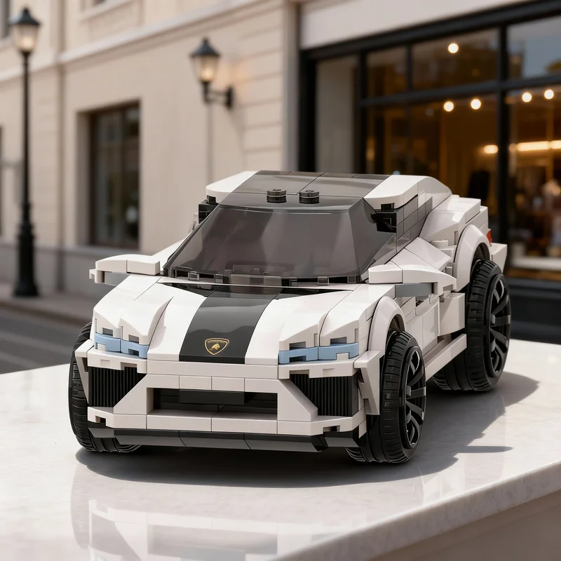 359pcs MOC Lamborghiniesd URUS WHITE Roof Modified City Champions Model Building Blocks Toys Architecture Christmas Gifts
359pcs MOC Lamborghiniesd URUS WHITE Roof Modified City Champions Model Building Blocks Toys Architecture Christmas Gifts