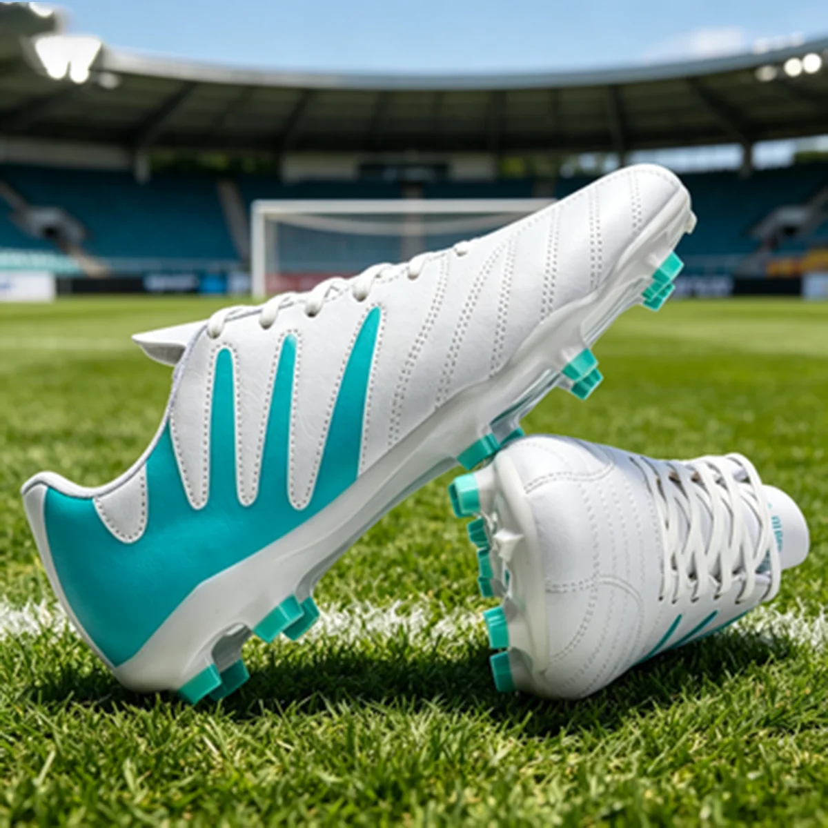 AG FG Professional football shoes Lightweight PU Composite Fabric TPU Wearproof Sole Non-slip Unisex Outdoor Sports Footwear
AG FG Professional football shoes Lightweight PU Composite Fabric TPU Wearproof Sole Non-slip Unisex Outdoor Sports Footwear