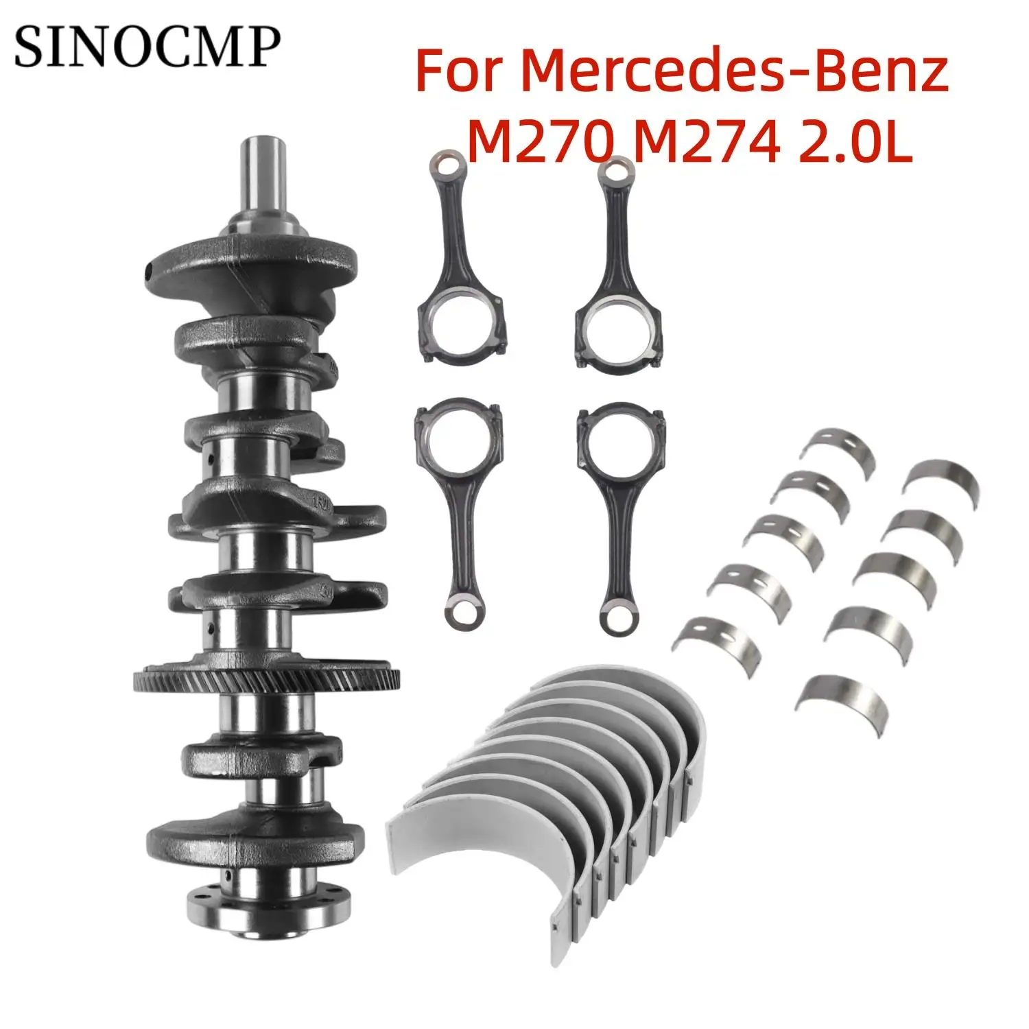Комплект для капитального ремонта двигателя M274 2.0L 264038010054 2740300201 2700330201 для Mercedes-Benz A220 C250 W205 W176 W212 X253 M270
Комплект для капитального ремонта двигателя M274 2.0L 264038010054 2740300201 2700330201 для Mercedes-Benz A220 C250 W205 W176 W212 X253 M270