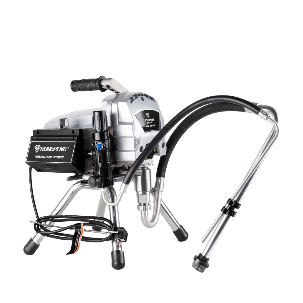 RONGPENG R515 Профессиональный безвоздушный распылитель краски с поршневым насосом для промышленного применения
RONGPENG R515 Профессиональный безвоздушный распылитель краски с поршневым насосом для промышленного применения