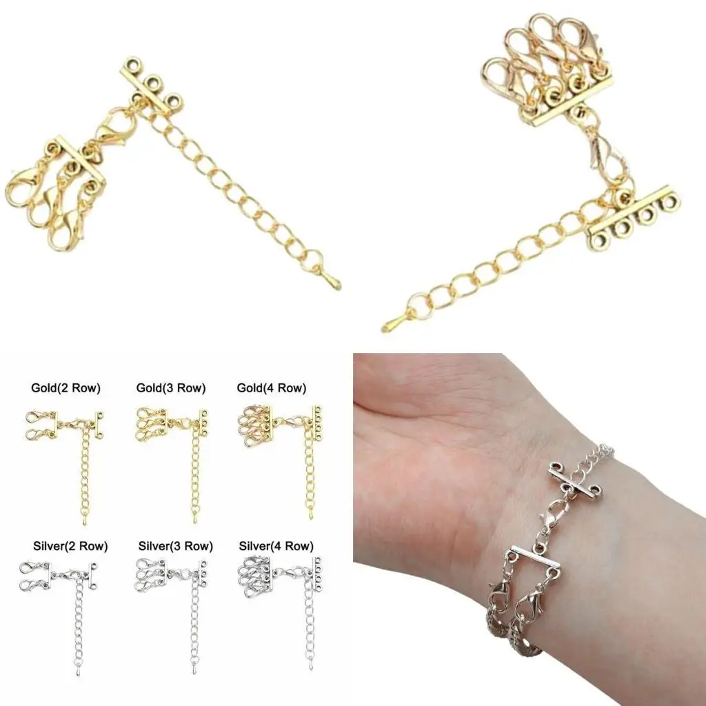 Necklace Layering Clasp Necklace Clasps Separator Perfect for Connecting Jewelry
Necklace Layering Clasp Necklace Clasps Separator Perfect for Connecting Jewelry