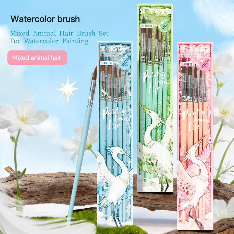 3/5pcs/Lot Miniature Paint Brushes Set Fine Detail Paint Brush Artist Brush For Watercolor Painting Acrylic Chinese ink Paint
3/5pcs/Lot Miniature Paint Brushes Set Fine Detail Paint Brush Artist Brush For Watercolor Painting Acrylic Chinese ink Paint