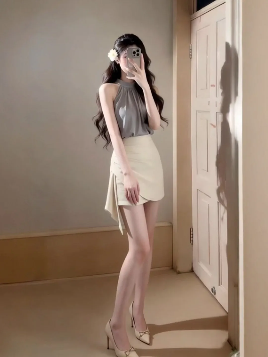 Elegant Korean Style Two-Piece Set Bodycon Skirt And Top Comfortable Breathable Summer Outfit for Women round Neckline Short ...
Elegant Korean Style Two-Piece Set Bodycon Skirt And Top Comfortable Breathable Summer Outfit for Women round Neckline Short ...