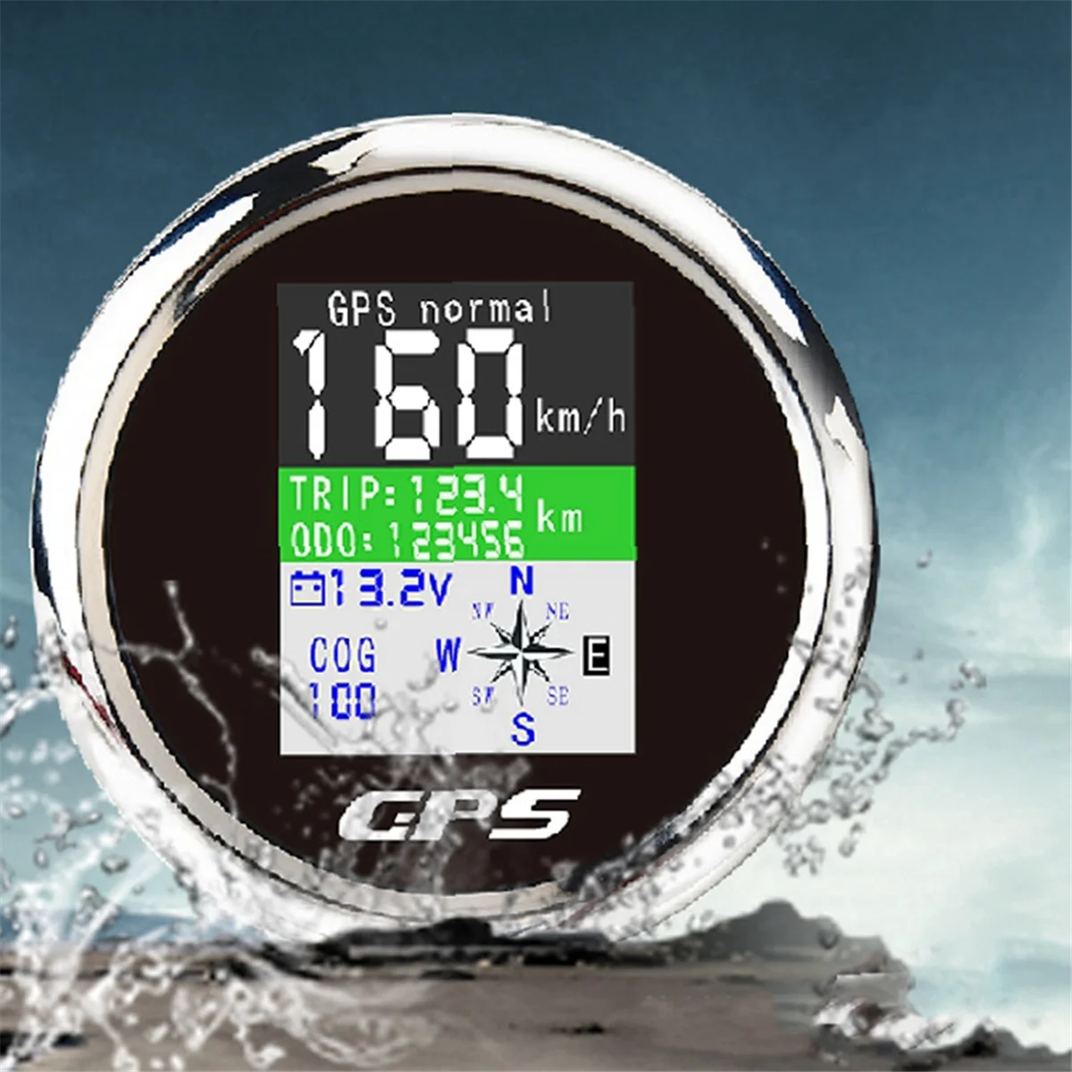 #91K Automotive Parts & Accessories,Marine Boat Car GPS Speedometer Digital with GPS Antenna Black&Silver,Black & Silver
#91K Automotive Parts & Accessories,Marine Boat Car GPS Speedometer Digital with GPS Antenna Black&Silver,Black & Silver