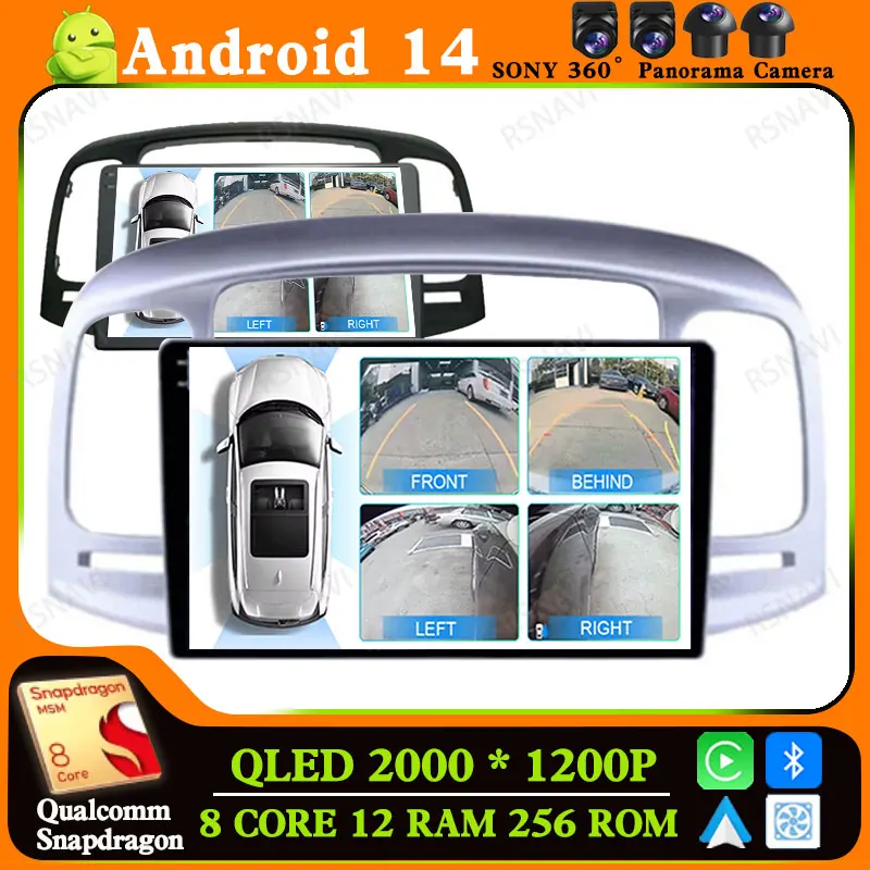 Andoird 14 Car Radio For Hyundai Accent 2008 - 2011 2DIN Navigation 4G LTE BT GPS Viedo Player DVD DSP Head Unit Multimedia AUTO
Andoird 14 Car Radio For Hyundai Accent 2008 - 2011 2DIN Navigation 4G LTE BT GPS Viedo Player DVD DSP Head Unit Multimedia AUTO