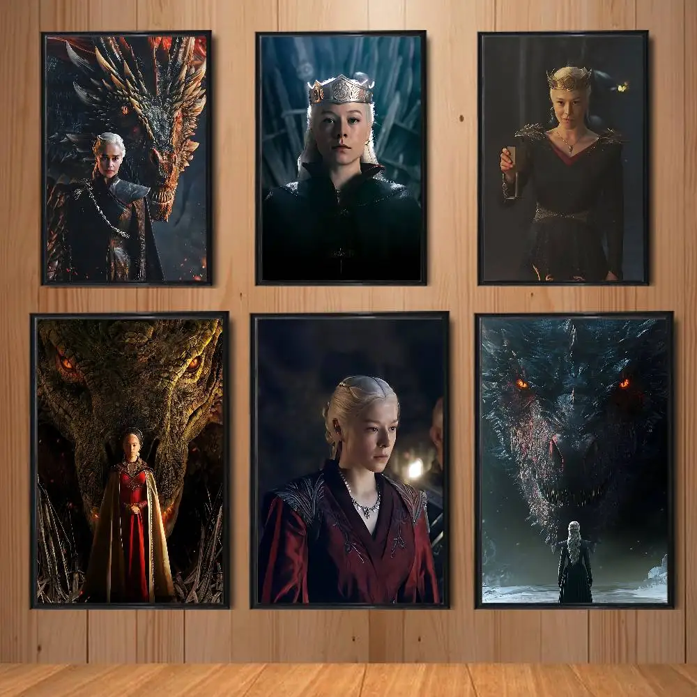 Rhaenyra Targaryen House of the Dragon Poster Prints Wall Art Picture Painting Gift Living Room Restaurant Bar Large Dec Sticker
Rhaenyra Targaryen House of the Dragon Poster Prints Wall Art Picture Painting Gift Living Room Restaurant Bar Large Dec Sticker
