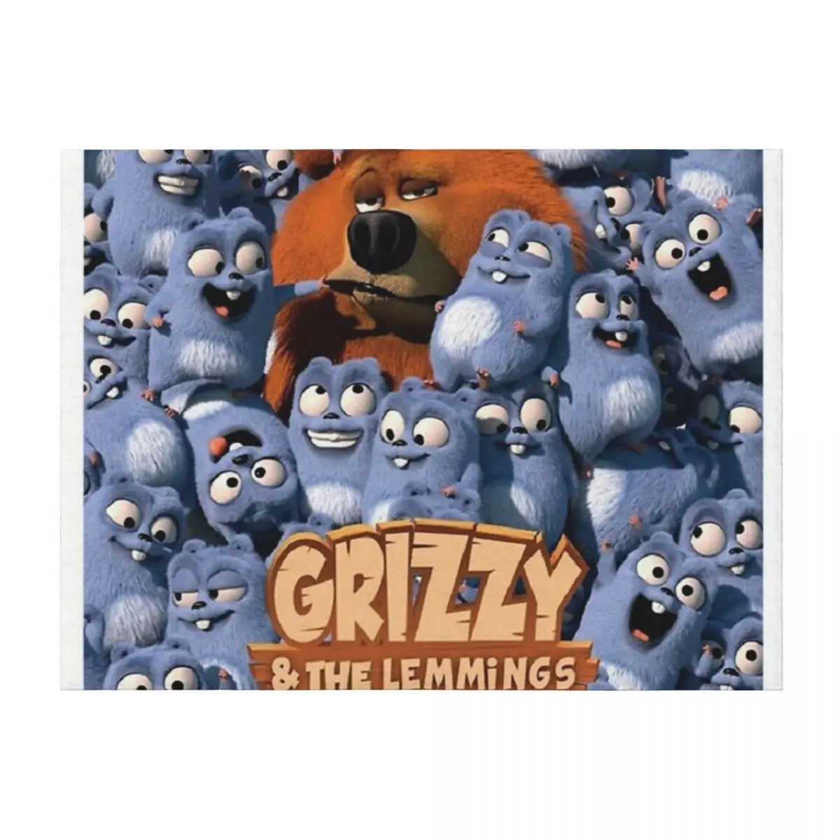 Grizzy and the Lemmings Throw Blanket Stuffeds Comforter Soft Beds Loose Blankets
Grizzy and the Lemmings Throw Blanket Stuffeds Comforter Soft Beds Loose Blankets