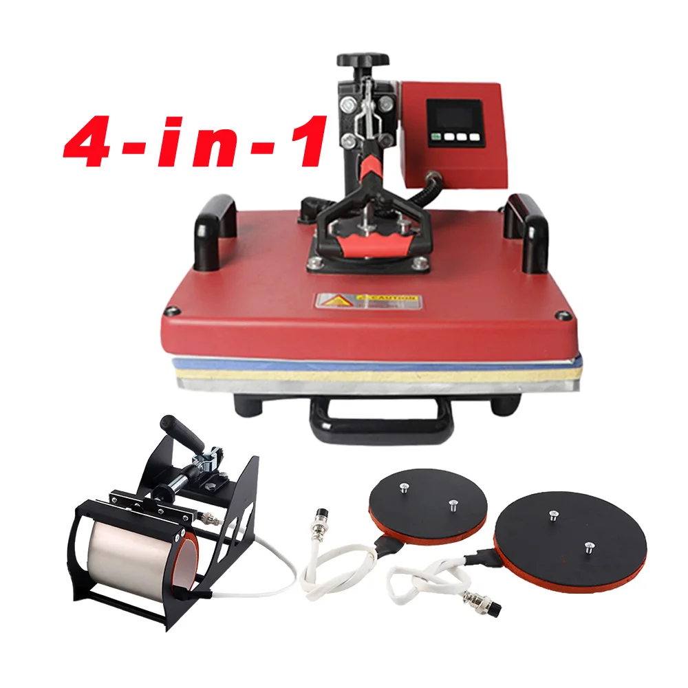 4 In 1 Combo Heat Press - DIY Sublimation Mug Printer For T-Shirts, Plates & More, Multifunctional Sublimation Machine
4 In 1 Combo Heat Press - DIY Sublimation Mug Printer For T-Shirts, Plates & More, Multifunctional Sublimation Machine