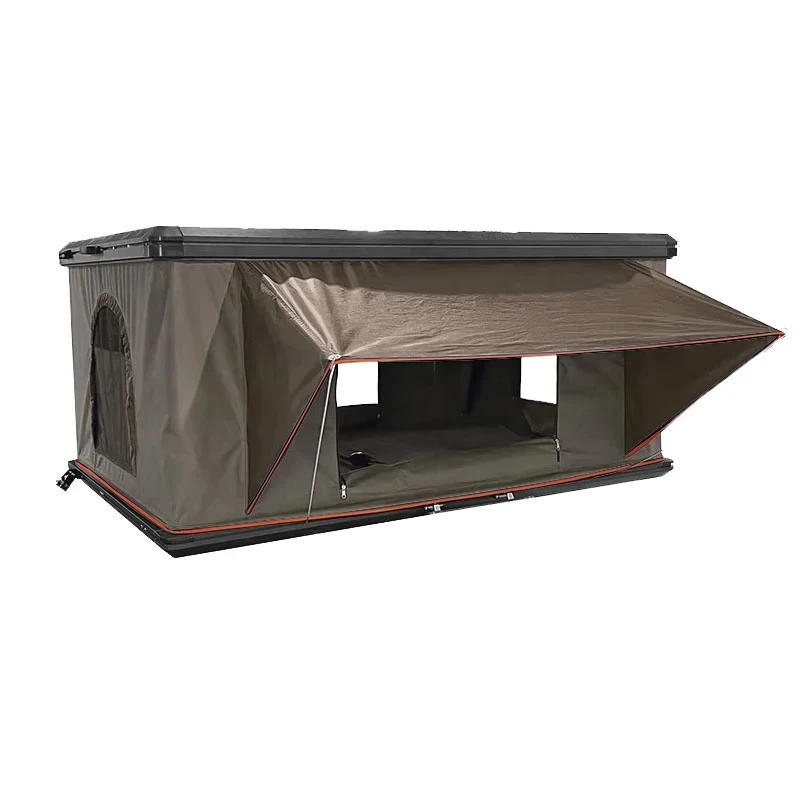 4-Person Aluminum Hard Shell Rooftop Tent, Outdoor Camping & Hiking Gear
4-Person Aluminum Hard Shell Rooftop Tent, Outdoor Camping & Hiking Gear