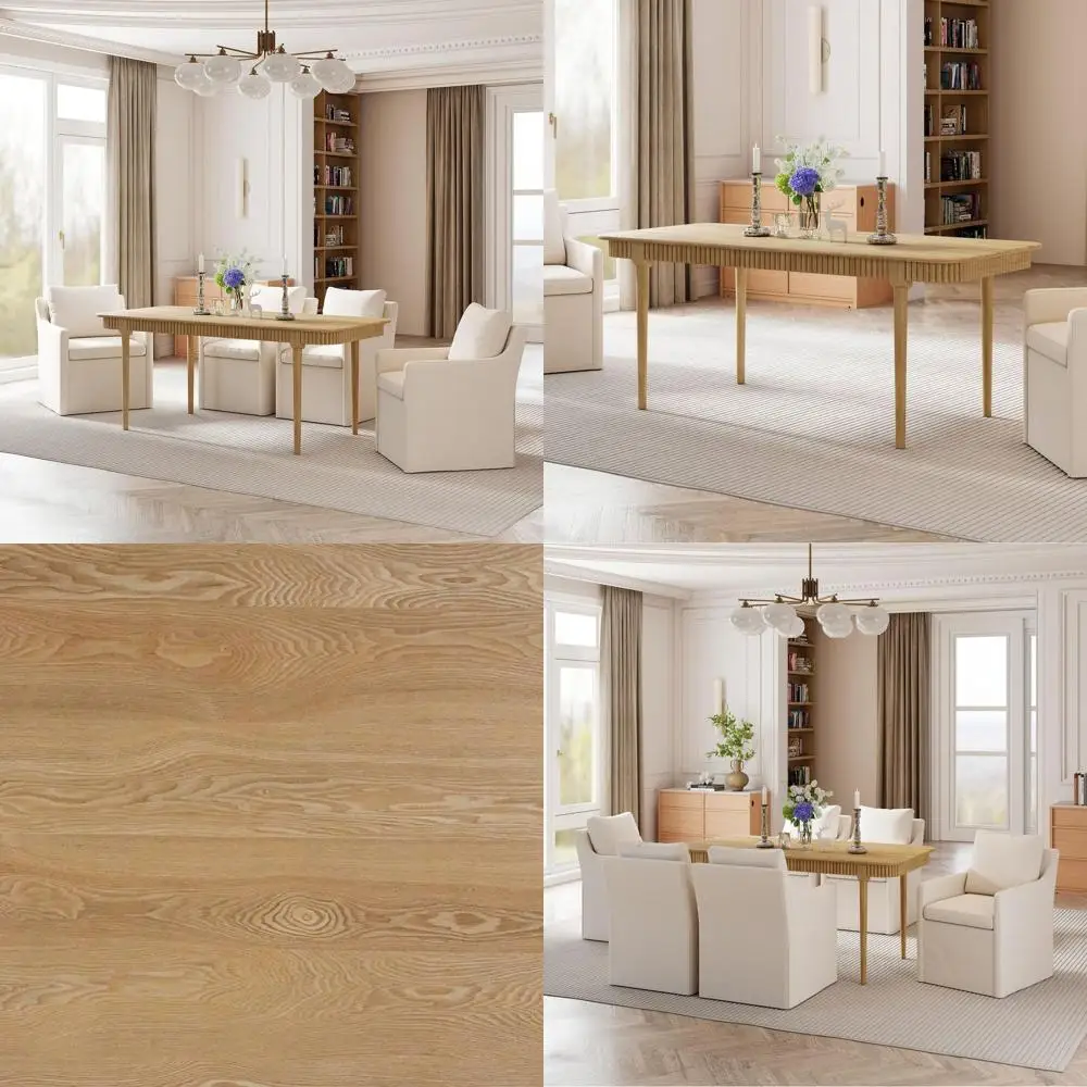 Обеденный стол из массива дерева Rustic 63 на 4-6 человек, подходит для дома, офиса и конференц-залов, простая сборка, натуральная отделка
Обеденный стол из массива дерева Rustic 63 на 4-6 человек, подходит для дома, офиса и конференц-залов, простая сборка, натуральная отделка